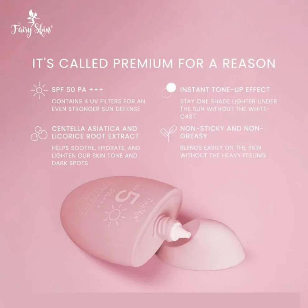 Fairy Skin Premium Brightening Sunscreen 50 SPF